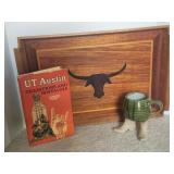University of Texas Tray, Book, and Boot Mug