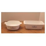 (2) CorningWare Dishes