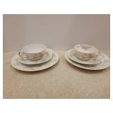 (2) Elite Works Limoges Tea Place Settings