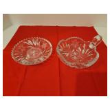 Nappy Handled Candy Dish