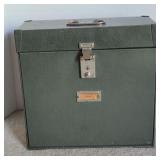 Vintage Metal Mystrong File Box