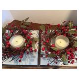 Christmas Holly + Candles (2)