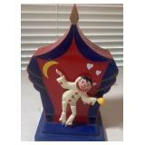 Vintage Reuge Dancing Clown Music Box