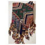 JH Collections Western Beaded Scarf  Size 8
