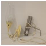 Vintage Yellow Mounting Light + Another Mounted