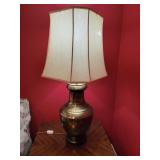 42in Brass Base Table Lamp