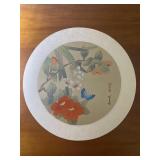 Silk Art Print 12 in. Dia.