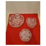 (3) Imperial Glass Bowls