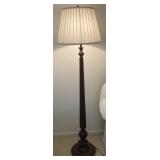Vintage Wooden Cherry Floor Lamp