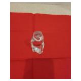 Baccarat 3in Crystal Monkey