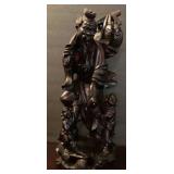 Oriental Fisherman Statue I 16in