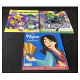 (3) Bilingual Disney,Nickelodeon & Marvel Books