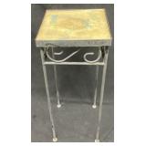 Vintage Metal Small Patio Table
