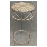Vintage Metal Small Patio Table