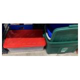 Assorted Rubbermaid Plastic Containers Lot