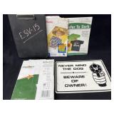 Office Supplies + Sign