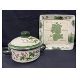 Grape Writing Collection Platter + S