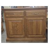 China Hutch Cabinet w/2 Drawers & 2 Cabinets