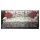 Floral Fabric Sofa