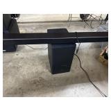 Samsung Soundbar,  Subwoofer and Remote