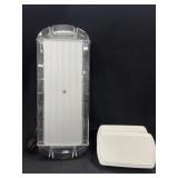 3 Watt LED Blinks Yellow + Nutone Doorbells (2)