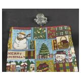 Snowman Paperweights / Table Runner