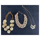 Brown And Gold Fashion Necklaces