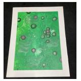 2012 Floyd McLeod #61 Acrylic Hand Painted Art