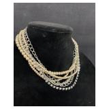 Multi Layered Necklace/Chocker Pearl Chain