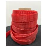 12mm Red PET Expandable Cord Protector Wire Loom