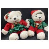 2001 Christmas Teddy Bear Couple