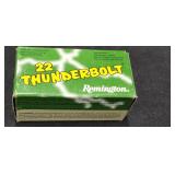 Remington 22 Thunderbolt Cartridges