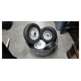 15 Gal Galvanized Tub With Tires