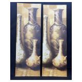 (2) 12x36 in. Canvas Art