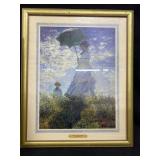 17.5x21.5 in. Woman with Pasrasol Print