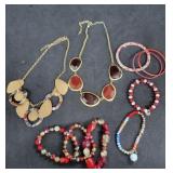 Ruby Color Fashion Jewelry