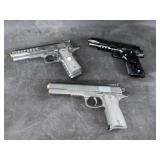 (3) Air Soft Guns
