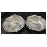 (2) American Airlines Stainless Serving Bowl