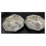 (2) American Airlines Stainless Serving Bowl