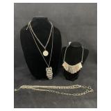 Silver Tone Necklaces