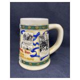 "Advertising Through the Decades" Beer Stein