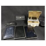 (3) Tablets, Polaroid Printer and Phone Pouches