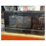 Hamilton Beach Microwave Powers On