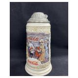 Coca Cola Stein with Lid