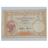 1926-38 French Francs