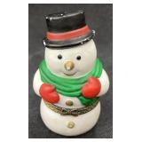 JCM Classic Snowman Trinket Box