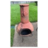 Chiminia Outdoor Firepit with Stand