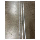 White Wall Brackets (2) 55 in