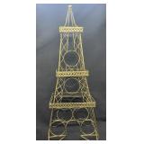 38 in. Eiffel Tower Wine Rack, Holds 6 Bottles