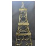 38 in. Eiffel Tower Wine Rack, Holds 6 Bottles